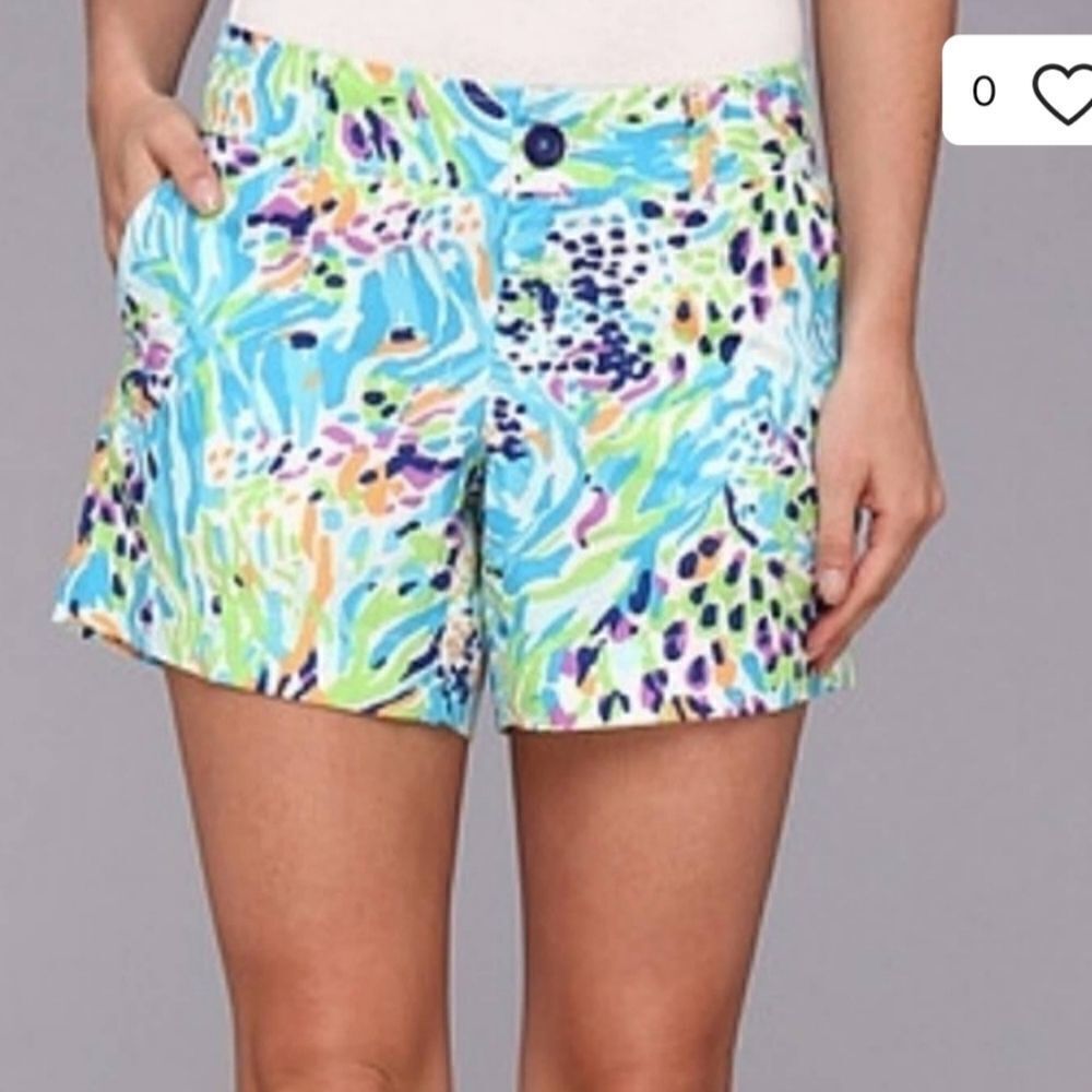 Lilly Pulitzer sea soriee Callahan shorts sz00